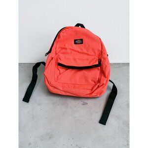 DICKIES Neon Orange Mini Backpack Bag Bookbag